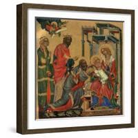 The Adoration of the Magi, C1350-null-Framed Giclee Print