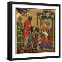 The Adoration of the Magi, C1350-null-Framed Giclee Print