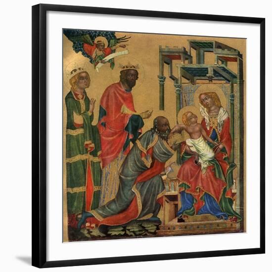 The Adoration of the Magi, C1350-null-Framed Giclee Print