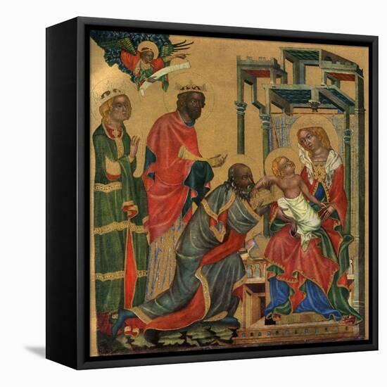 The Adoration of the Magi, C1350-null-Framed Stretched Canvas