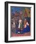 'The Adoration of the Magi', c1455, (1939)-Jean Fouquet-Framed Giclee Print