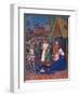 'The Adoration of the Magi', c1455, (1939)-Jean Fouquet-Framed Giclee Print