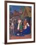 'The Adoration of the Magi', c1455, (1939)-Jean Fouquet-Framed Giclee Print