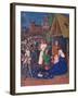 'The Adoration of the Magi', c1455, (1939)-Jean Fouquet-Framed Giclee Print