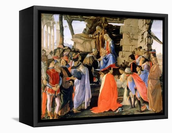 The Adoration of the Magi, C1473-1475-Sandro Botticelli-Framed Stretched Canvas