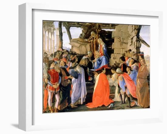 The Adoration of the Magi, C1473-1475-Sandro Botticelli-Framed Giclee Print