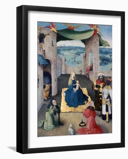 The Adoration of the Magi, C1490-Hieronymus Bosch-Framed Giclee Print