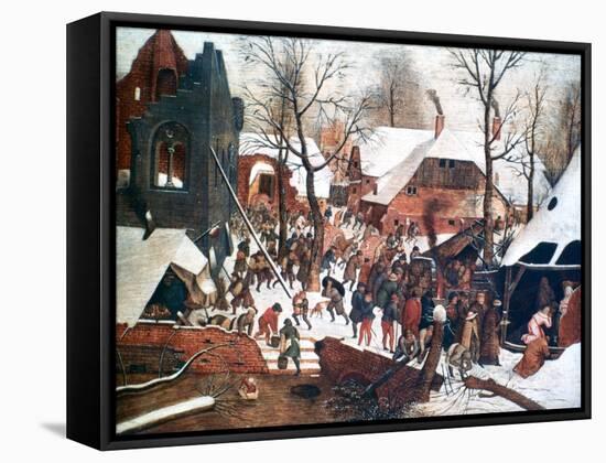 The Adoration of the Magi, C1567-Pieter Bruegel the Elder-Framed Stretched Canvas