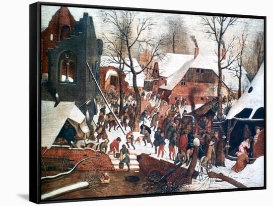 The Adoration of the Magi, C1567-Pieter Bruegel the Elder-Framed Stretched Canvas