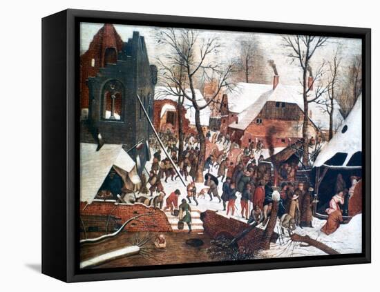 The Adoration of the Magi, C1567-Pieter Bruegel the Elder-Framed Stretched Canvas