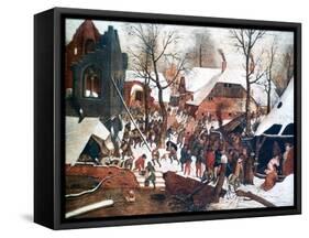 The Adoration of the Magi, C1567-Pieter Bruegel the Elder-Framed Stretched Canvas