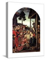 The Adoration of the Magi, Ca. 1470-1480-Perugino-Stretched Canvas