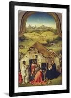 The Adoration of the Magi. (Center Panel of the Epiphany Altarpiece), about 1510-Hieronymus Bosch-Framed Giclee Print