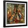 The Adoration of the Magi, Central Panel, C.1560-Pieter Aertsen-Framed Giclee Print