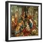 The Adoration of the Magi, Central Panel, C.1560-Pieter Aertsen-Framed Giclee Print