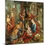 The Adoration of the Magi, Central Panel, C.1560-Pieter Aertsen-Mounted Giclee Print