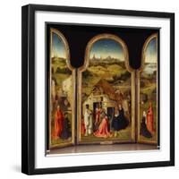 The Adoration of the Magi (Central Panel)-Hieronymus Bosch-Framed Giclee Print