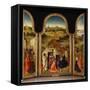 The Adoration of the Magi (Central Panel)-Hieronymus Bosch-Framed Stretched Canvas