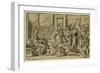 The Adoration of the Magi. Chiaroscuro Woodcut-null-Framed Giclee Print