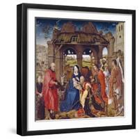 The Adoration of the Magi, circa 1455-Rogier van der Weyden-Framed Giclee Print