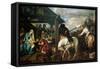 The Adoration of the Magi, circa 1561-Titian (Tiziano Vecelli)-Framed Stretched Canvas