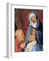 The Adoration of the Magi, Detail, 15th Century-Hugo van der Goes-Framed Giclee Print