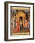 The Adoration of the Magi, Detail from Panel One of the Silver Treasury of Santissima Annunziata-Fra Angelico-Framed Giclee Print