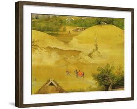 The Adoration of the Magi, Detail of Background Figures, 1510 (Detail of 3427)-Hieronymus Bosch-Framed Giclee Print