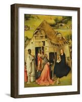 The Adoration of the Magi, Detail of the Central Panel, 1510-Hieronymus Bosch-Framed Giclee Print