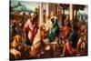 The Adoration of the Magi, Early16th C-Bonifacio Veronese-Stretched Canvas