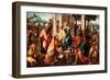 The Adoration of the Magi, Early16th C-Bonifacio Veronese-Framed Premium Giclee Print