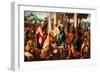The Adoration of the Magi, Early16th C-Bonifacio Veronese-Framed Premium Giclee Print