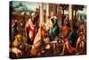 The Adoration of the Magi, Early16th C-Bonifacio Veronese-Stretched Canvas