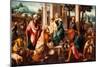 The Adoration of the Magi, Early16th C-Bonifacio Veronese-Mounted Giclee Print