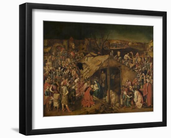 The Adoration of the Magi, First Third of 17th C-Pieter Brueghel the Younger-Framed Giclee Print