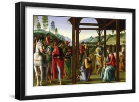 The Adoration of the Magi, Late 15th-Early 16th Century-Perugino-Framed Giclee Print