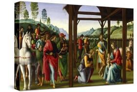 The Adoration of the Magi, Late 15th-Early 16th Century-Perugino-Stretched Canvas