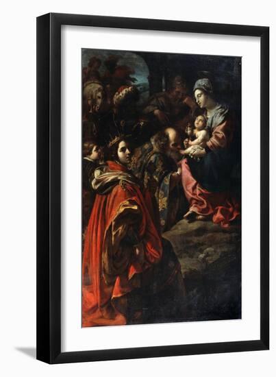 The Adoration of the Magi, Late 16th or 17th Century-Rutilio Manetti-Framed Giclee Print