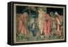 The Adoration of the Magi, Made by William Morris and Co., Merton Abbey-Burne-Jones & Morris-Framed Stretched Canvas