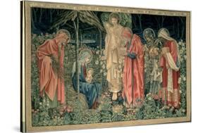The Adoration of the Magi, Made by William Morris and Co., Merton Abbey-Burne-Jones & Morris-Stretched Canvas