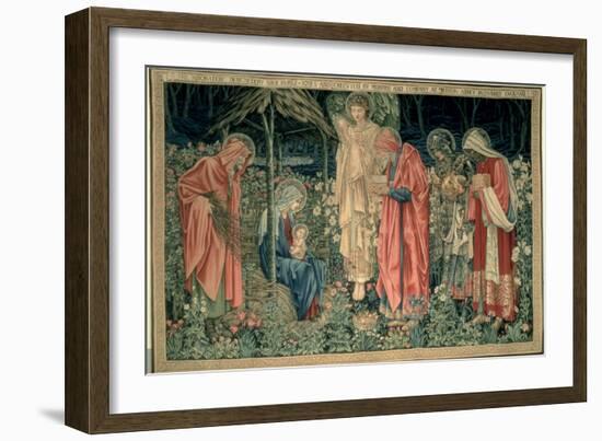 The Adoration of the Magi, Made by William Morris and Co., Merton Abbey-Burne-Jones & Morris-Framed Giclee Print