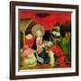 The Adoration of the Magi, Panel from St. Thomas Altar from St. John's Church, Hamburg, Begun 1424-Master Francke-Framed Giclee Print