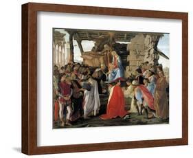 The Adoration of the Magi - Representation of the Medici Family-null-Framed Giclee Print