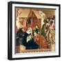 The Adoration of the Magi, the Wings of the Wurzach Altar, 1437-Hans Multscher-Framed Premium Giclee Print