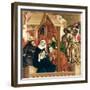 The Adoration of the Magi, the Wings of the Wurzach Altar, 1437-Hans Multscher-Framed Giclee Print