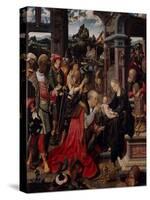 The Adoration of the Magi Triptych, 1515-Joos Van Cleve the Younger-Stretched Canvas