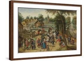 The Adoration of the Magi-Pieter Brueghel the Younger-Framed Premium Giclee Print