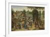 The Adoration of the Magi-Pieter Brueghel the Younger-Framed Premium Giclee Print