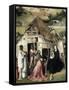 The Adoration of the Magi-Hieronymus Bosch-Framed Stretched Canvas