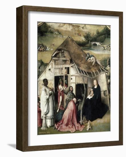 The Adoration of the Magi-Hieronymus Bosch-Framed Art Print